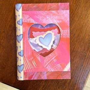 Heart love journal